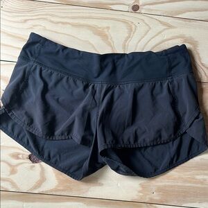 Lululemon Women's Black Athletic Shorts